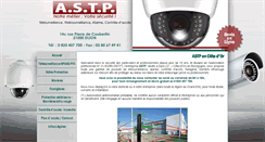 Desktop Screenshot of alarme-astp.com
